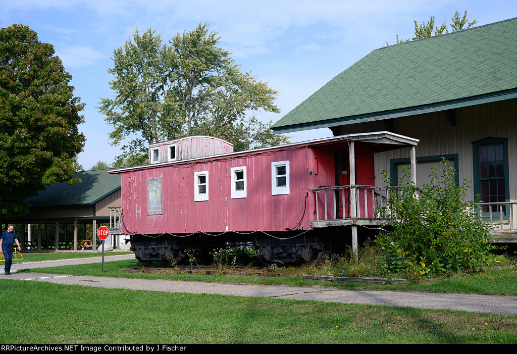 Vintage caboose